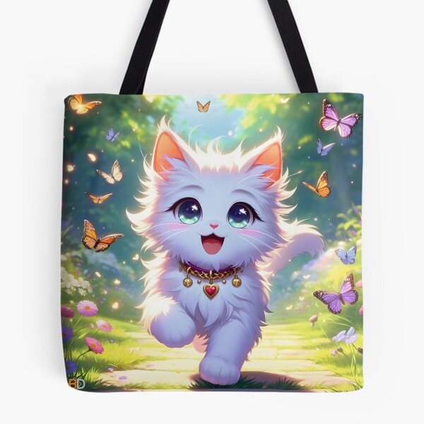 Item preview, Cat with Butterflies designed and sold by BD-LLC.