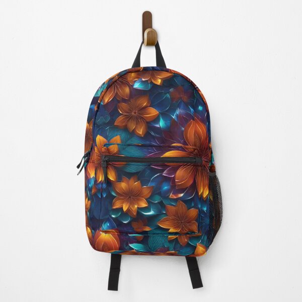 Artikelvorschau, Glowing Fantasy Flower Pattern entworfen und verkauft von TheArtOfPat.