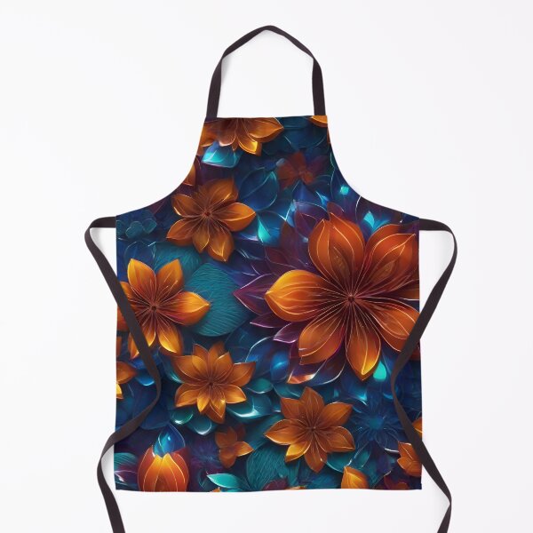 Artikelvorschau, Glowing Fantasy Flower Pattern entworfen und verkauft von TheArtOfPat.