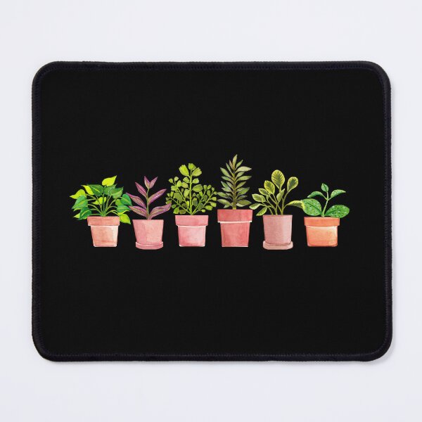 Item preview, Indoor Plants Collection -Row in Black  designed and sold by franzandsabina.