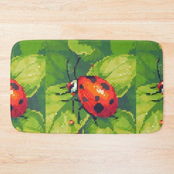 Item preview, Cute Ladybug- Pixel art designed and sold by octoboobs.