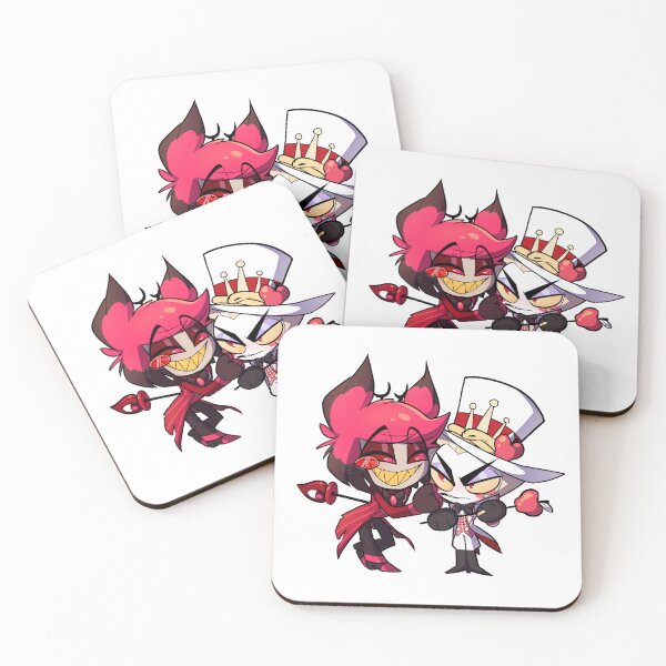 Item preview, Chibi Alastor and Chibi Lucifer designed and sold by Anic917.