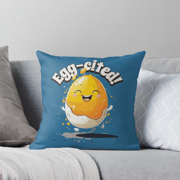 Item preview, Overjoyed Omelette: "Egg-cited!" Sunny Side Up Art designed and sold by Sir Meow Meow.