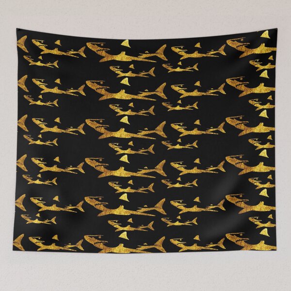Item preview, Golden Sharks designed and sold by Esskay Designs.