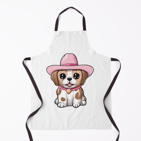 Item preview, Cute Dog wearing Pink Hat, Pink Puppy, Puppy with Hat designed and sold by PurpleWay.