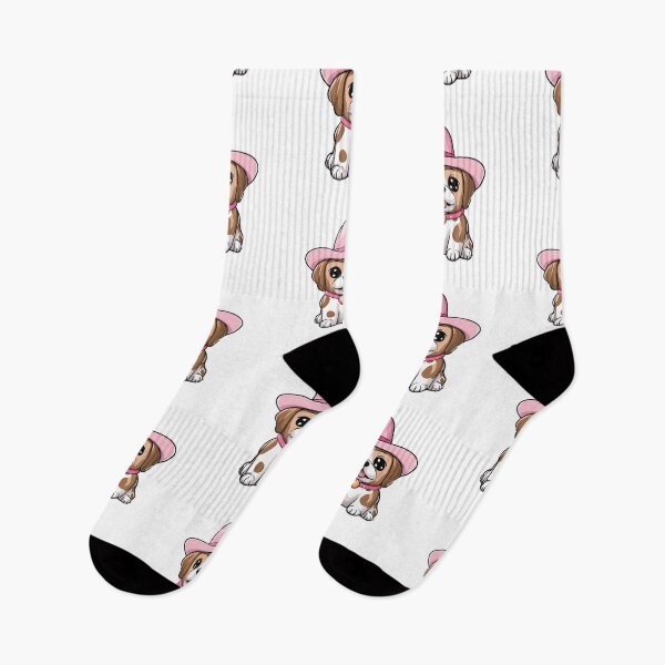 Item preview, Cute Dog wearing Pink Hat, Pink Puppy, Puppy with Hat designed and sold by PurpleWay.