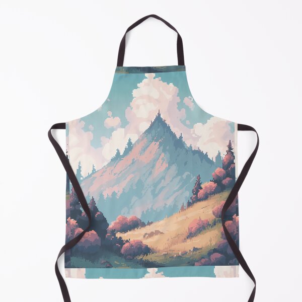 Item preview, Pastel Mountainscape- Pixel art designed and sold by octoboobs.