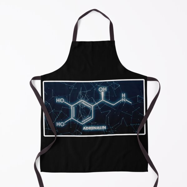 Item preview, Adrenaline Molecule - High-Energy Chemistry Geek designed and sold by ElLocoMus.