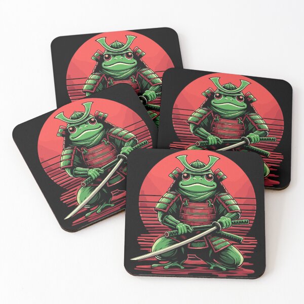 Item preview, Frog Samura - Armor And Katana Sword Japanese designed and sold by JessArty ⭐⭐⭐⭐⭐.