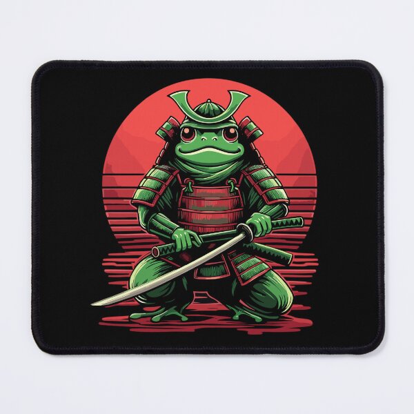 Item preview, Frog Samura - Armor And Katana Sword Japanese designed and sold by JessArty ⭐⭐⭐⭐⭐.
