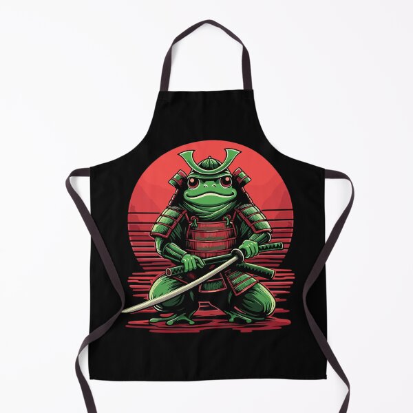 Item preview, Frog Samura - Armor And Katana Sword Japanese designed and sold by JessArty ⭐⭐⭐⭐⭐.