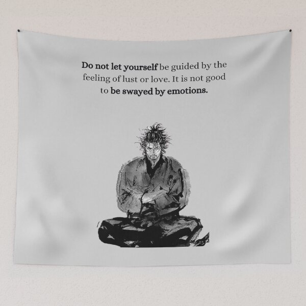 Item preview, Samurai quote designed and sold by patternshoprad.