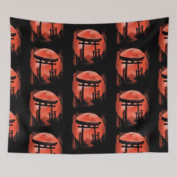 Item preview, Torii Gate Design, Japan Torii Gate, Japanes Desing, Japanese Inspired 80s Style designed and sold by enjoytheshirt.