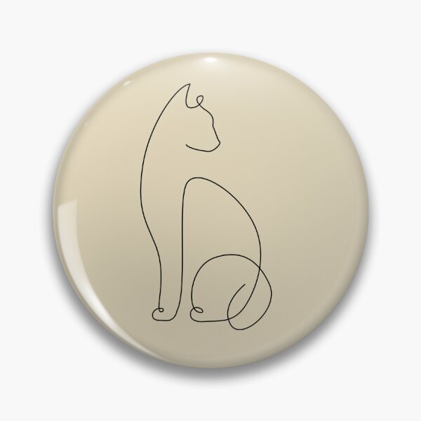 Item preview, Cat line art designed and sold by xxlostplacexx.
