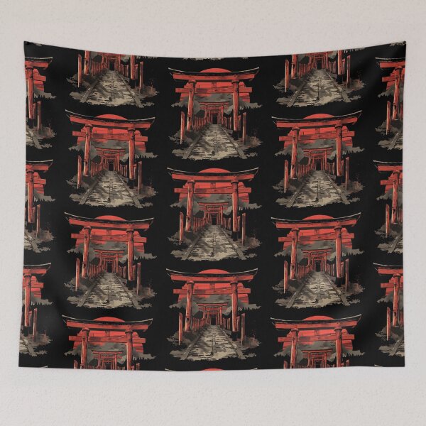 Item preview, Torii Gate Design, Japan Torii Gate, Japanes Desing, Japanese Inspired 80s Style designed and sold by enjoytheshirt.