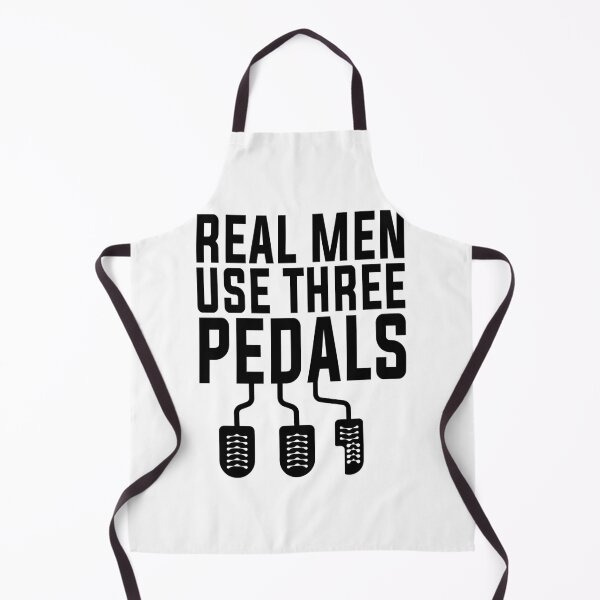 Item preview, Real Men Use Three Pedals designed and sold by Hairball-Pets.