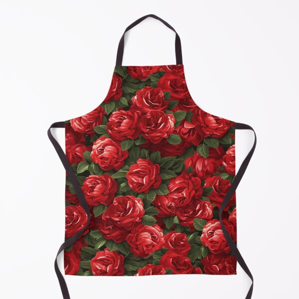 Item preview, Velvet Petal Sea: Lush Red Rose Extravaganza designed and sold by Sir Meow Meow.