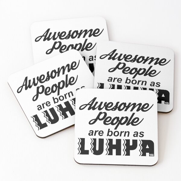 Item preview, Awesome People are born as Luhya; Africa; designed and sold by Mona-Leilah.