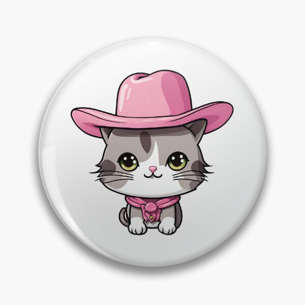 Item preview, Cute Cat With Pink Hat, Kitten, Pink Kitten designed and sold by PurpleWay.