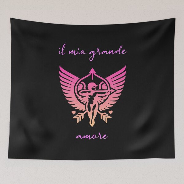 Item preview, il mio grande amore. Design with a meaningful saying in Italian designed and sold by Pflugart.