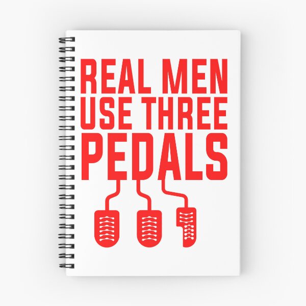 Item preview, Real Men Use Three Pedals designed and sold by Hairball-Pets.