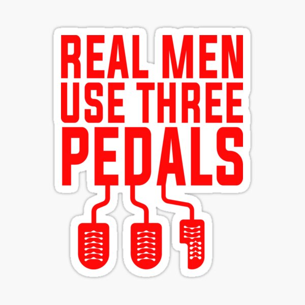  Real Men Use Three Pedals Pullover Hoodie : Clothing, Shoes &  Jewelry