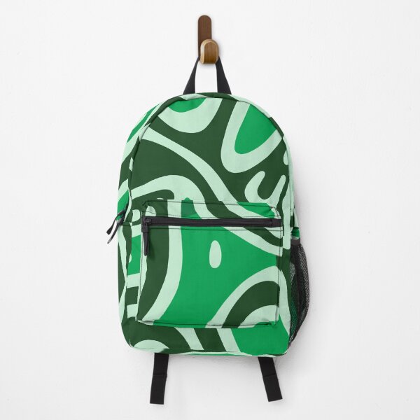 Item preview, Abstract Green Curved Shapes Art designed and sold by Jeallan Designs.