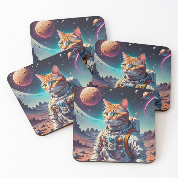 Item preview, Cat Astronaut in the Space designed and sold by Marcicev-Bojan.
