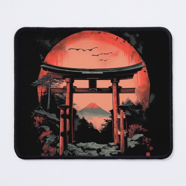 Item preview, Torii Gate Design, Japan Torii Gate, Japanes Desing, Japanese Inspired 80s Style designed and sold by enjoytheshirt.