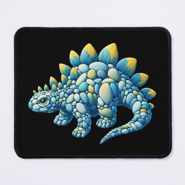 Item preview, Pebble Art Baby Stegosaurus Dinosaur designed and sold by MachineDesigned.