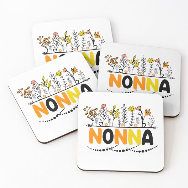 Item preview, Charming Nonna Nonna birthday Floral Emblem Italian Grandmother designed and sold by ElLocoMus.