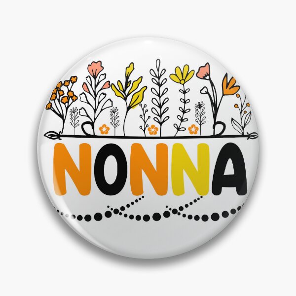 Item preview, Charming Nonna Nonna birthday Floral Emblem Italian Grandmother designed and sold by ElLocoMus.