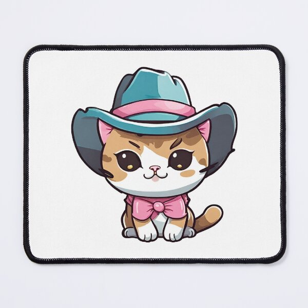 Item preview, Cat Wearing Blue Hat, Kitten, Blue Cat designed and sold by PurpleWay.
