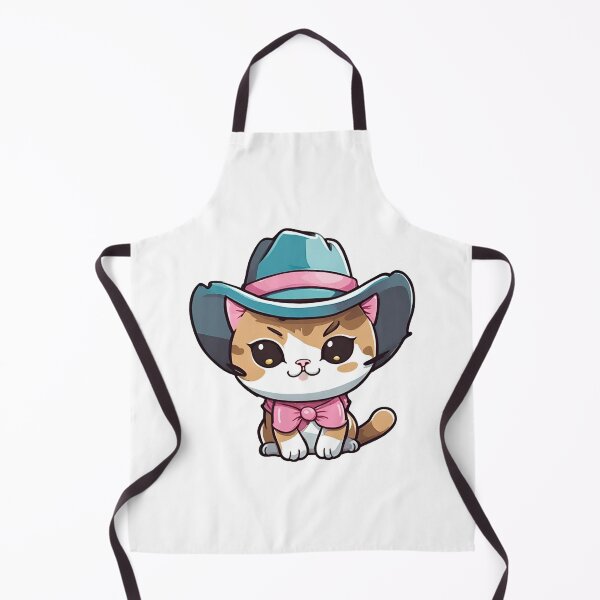 Item preview, Cat Wearing Blue Hat, Kitten, Blue Cat designed and sold by PurpleWay.