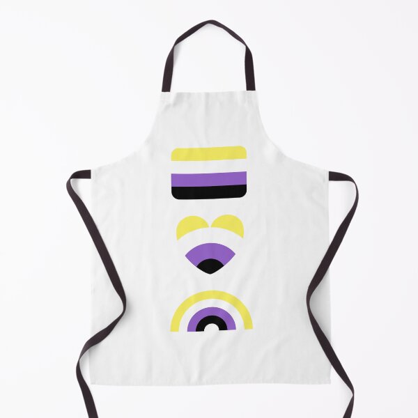 Item preview, Nonbinary rainbows Sticker designed and sold by EricSticks.