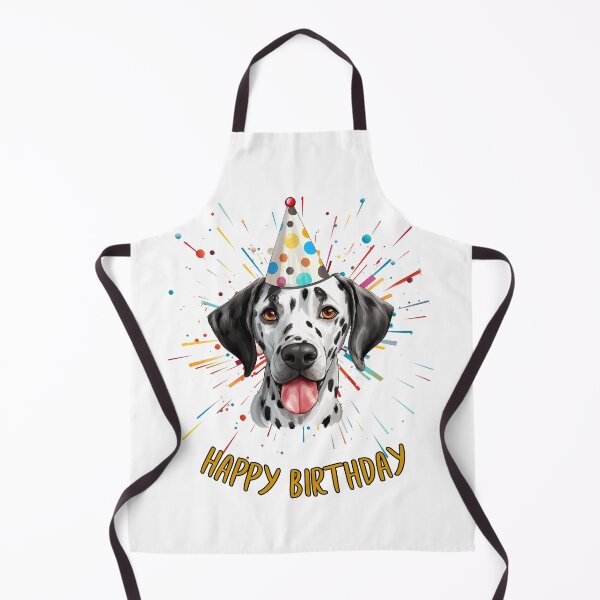 Item preview, Birthday Dalmation - black and white - Happy Birthday! designed and sold by wotsthis.