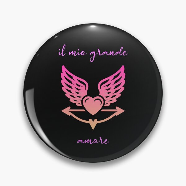 Item preview, il mio grande amore. Design with a meaningful saying in Italian designed and sold by Pflugart.