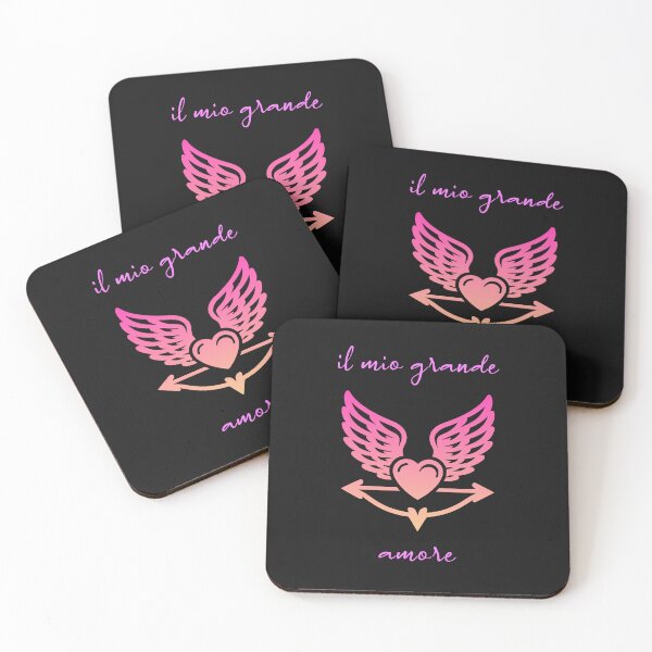 Item preview, il mio grande amore. Design with a meaningful saying in Italian designed and sold by Pflugart.
