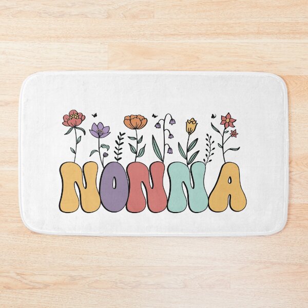 Item preview, Groovy Nonna Nonna birthday Floral Emblem Italian Grandmother designed and sold by ElLocoMus.
