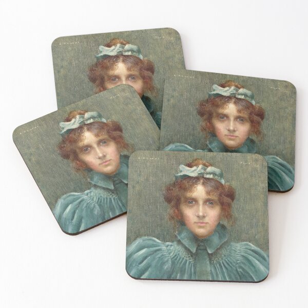 Item preview, Vintage Portrait of a Woman in Velvet Dress | P192 designed and sold by Piccolo Fiore Prints.