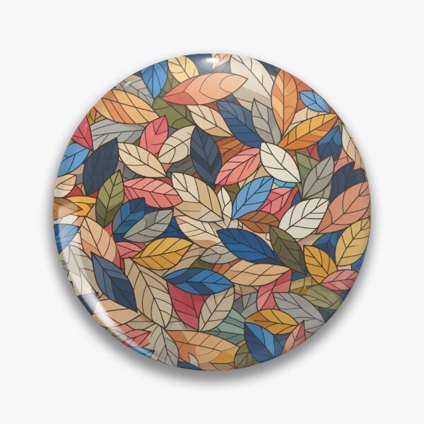 Item preview, Colorful Leaves Feathers Cartoon Illustration Drawing 5 designed and sold by CoffeeIsATrip.