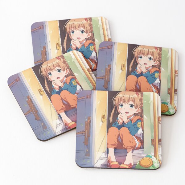 Item preview, Girl Waiting for Family designed and sold by ComicJo.