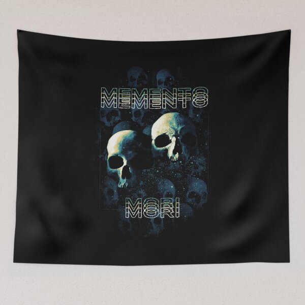 Item preview, Brutalist Y2K 80s  Aesthetics Memento Mori Remember Death Skulls designed and sold by PVSKI.