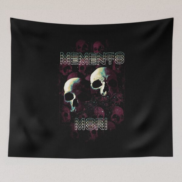 Item preview, Brutalist Y2K 80s  Aesthetics Memento Mori Remember Death Skulls designed and sold by PVSKI.