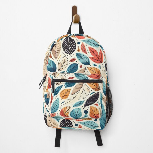 Item preview, Colorful Leaves Feathers Cartoon Illustration Drawing 6 designed and sold by CoffeeIsATrip.