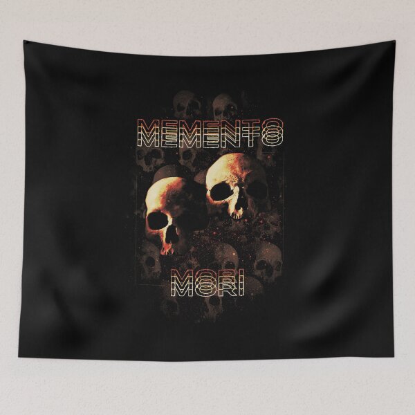 Item preview, Brutalist Y2K 80s  Aesthetics Memento Mori Remember Death Skulls designed and sold by PVSKI.