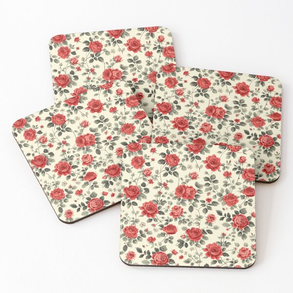 Item preview, Vintage Rose Garden: Timeless Elegance Pattern designed and sold by Sir Meow Meow.