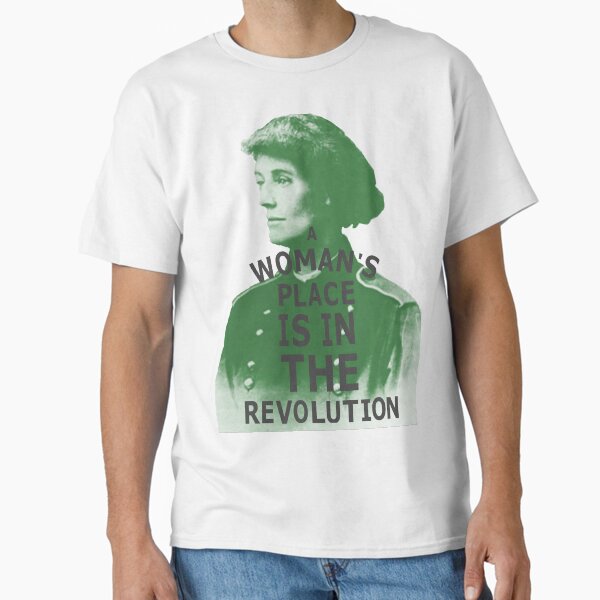Item preview, El lugar de una mujer está en la revolución - Condesa Markievicz designed and sold by JenuinePanic.