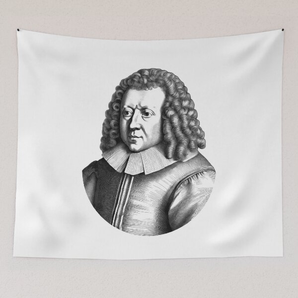 Item preview, Portrait of Robert Hooke designed and sold by NTGUILTY.
