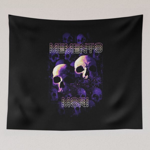 Item preview, Brutalist Y2K 80s  Aesthetics Memento Mori Remember Death Skulls designed and sold by PVSKI.
